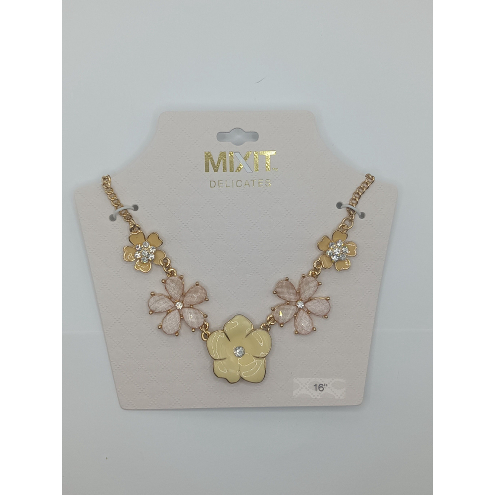 NWT - Mixit Delicates Floral Statement Necklace – 16”